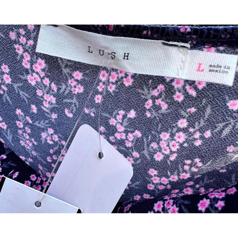 Lush Women's Floral Dress - Size L - Picture 3 of 3